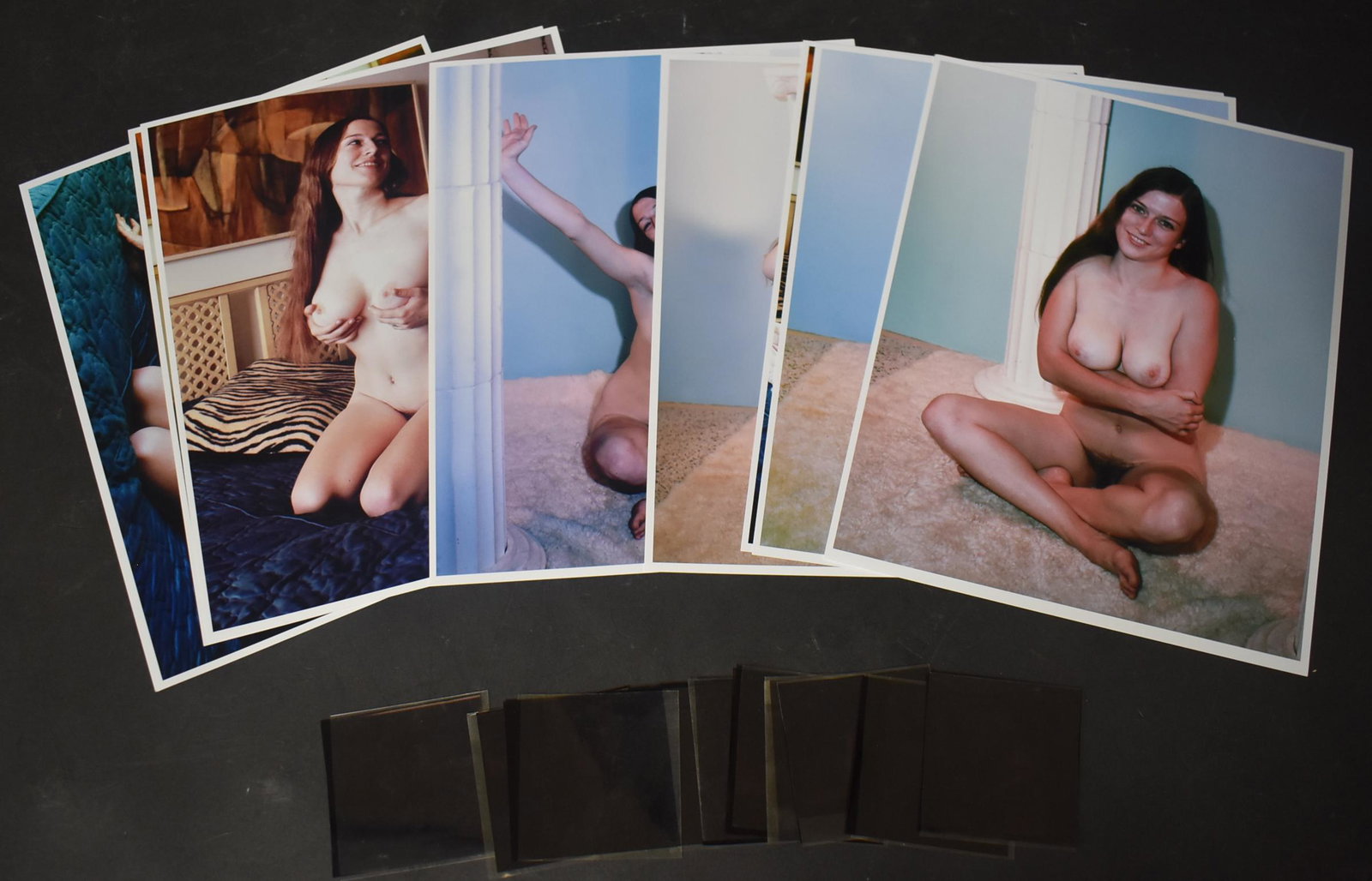 Bunny Yeager "Wendy" Photos & Negatives (15+): Includes images (8 x 10) of a model referred to as "Wendy. All in color.
