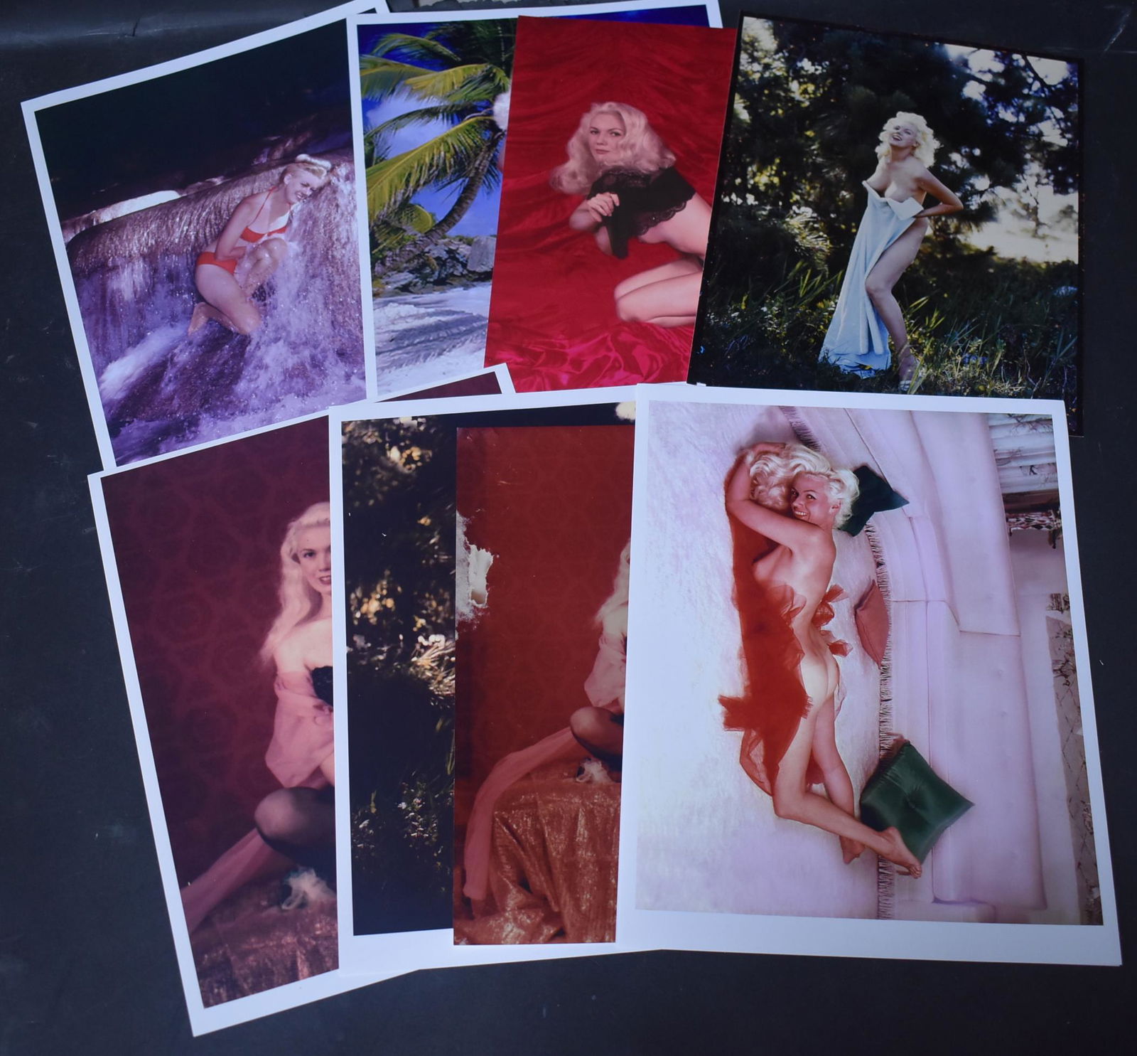 Bunny Yeager Color Photo Lot (9) (1 of 3)