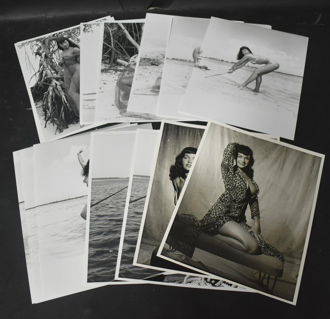 Bettie Page Photo Lot (15) (1 of 3)