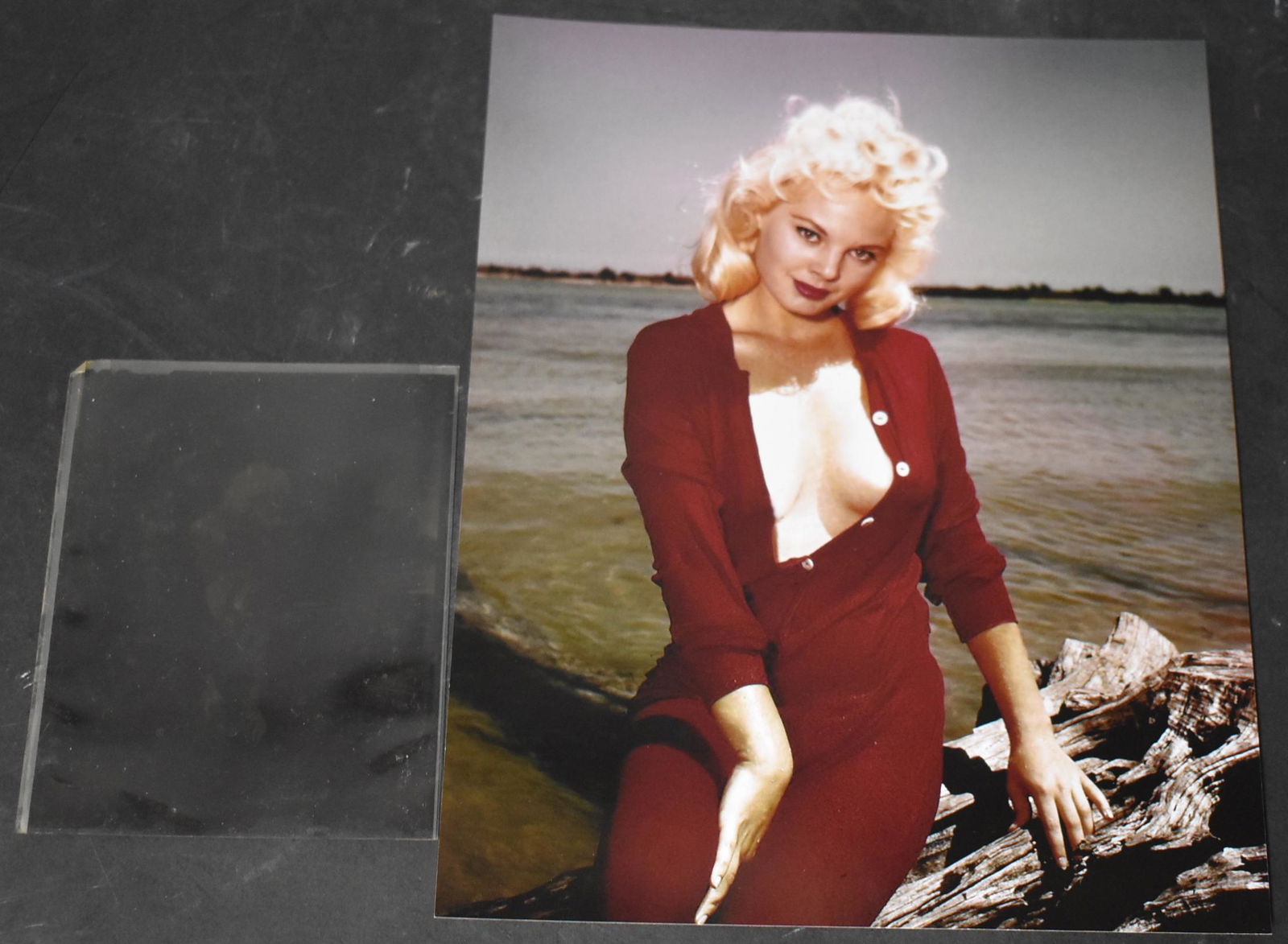 (1) Photo Model Lisa Winters . (1) Transparency, Model (1 of 2)