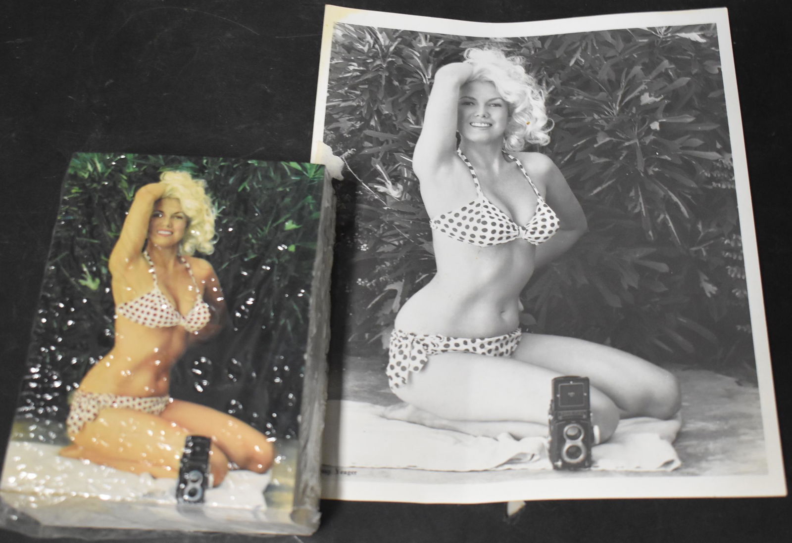 (1) Photo Bunny Yeager & (30)+ Postcards (1 of 1)