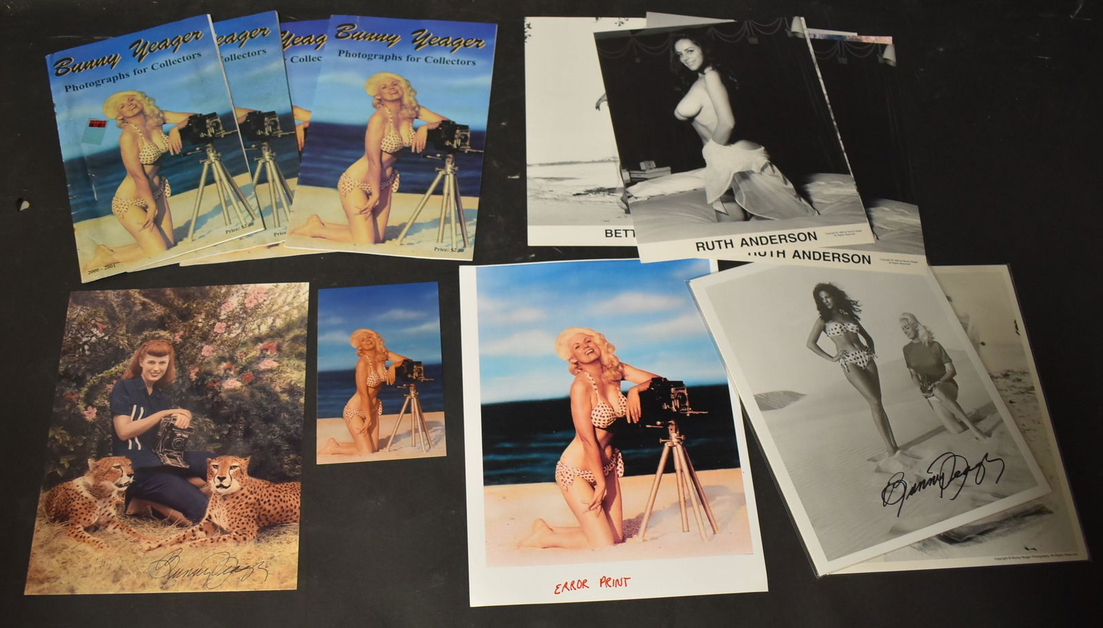 Bunny Yeager "Photographs for Collectors" Books and (1 of 5)