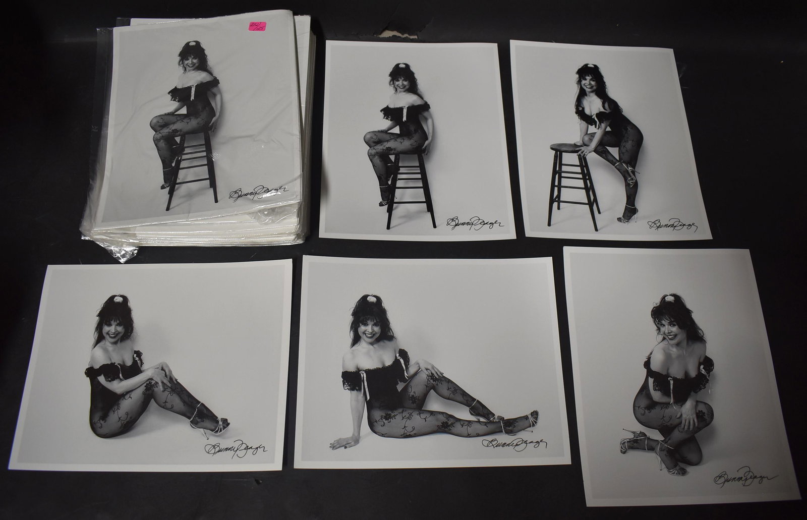 (25) 8x10 Model Helena Antonuccio. All Sgd.: 8x10 Double Stock. (25) Photos of Model Helena. All Signed Bunny Yeager.