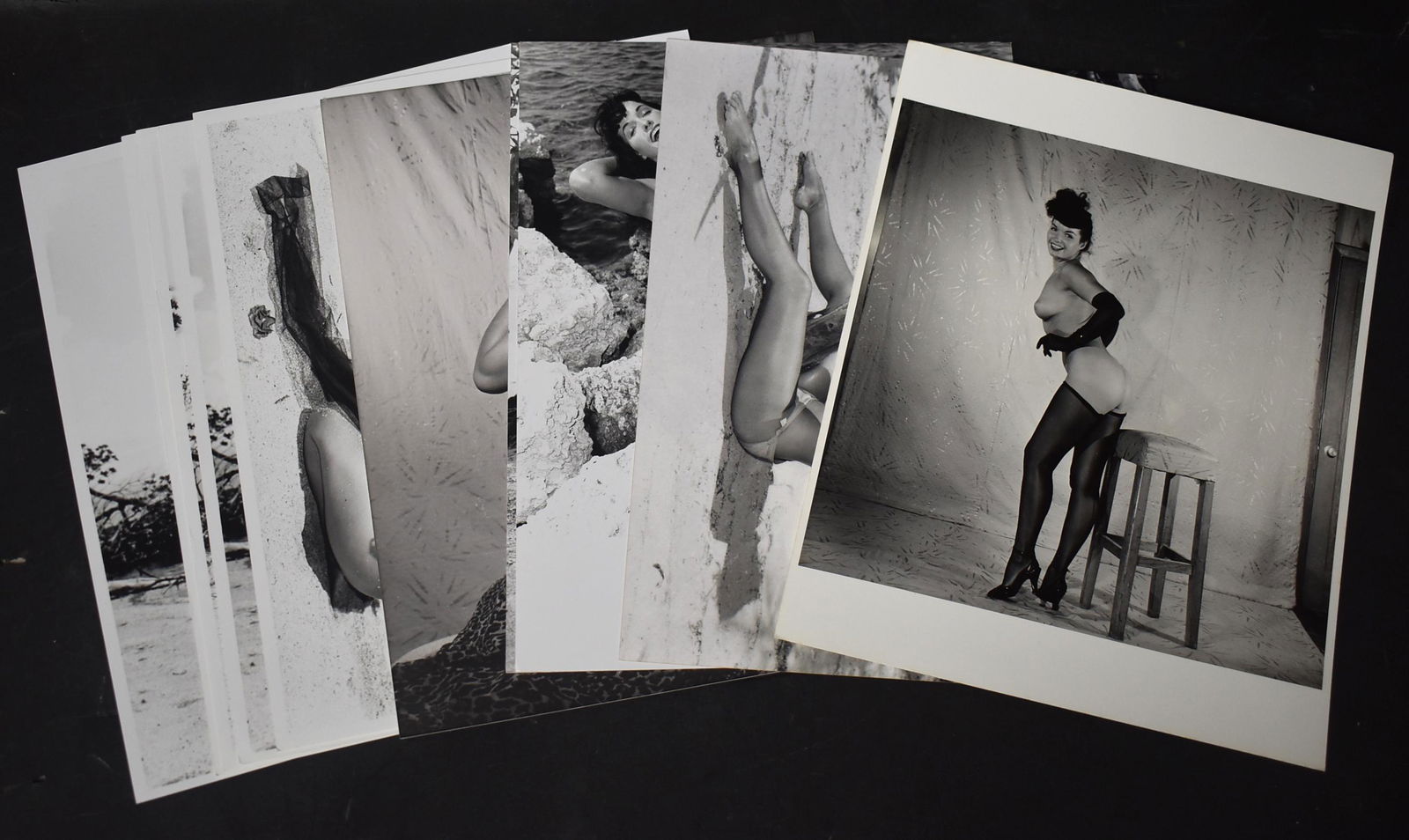 (10) 8x10 Photos Bettie Page. (1 of 3)