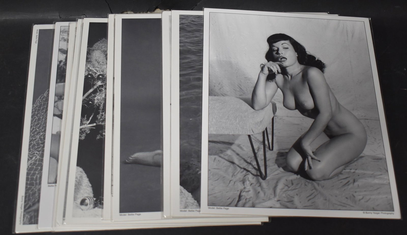 (10) 8x10 Photos Bettie Page. (1 of 5)