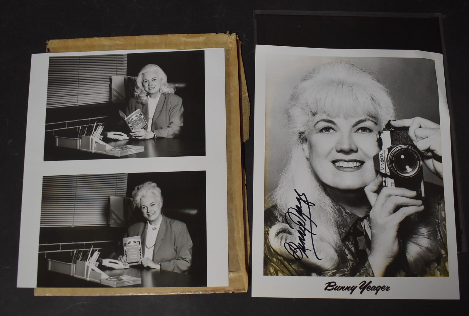 (2) 8x10 Photos. (2) 8x10 Negatives of Bunny Yeage.r (1 of 1)