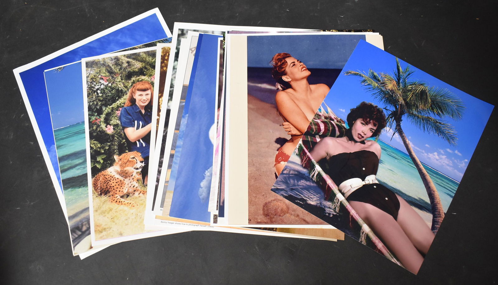 (24) Photos 8x10 Bunny Yeager. 8x10's of Several Models (1 of 5)