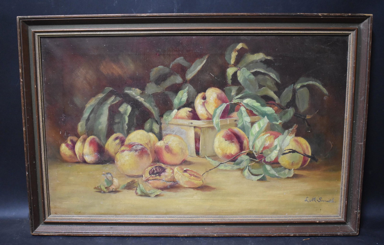 L.M. Smith American Oil: Peaches (1 of 4)