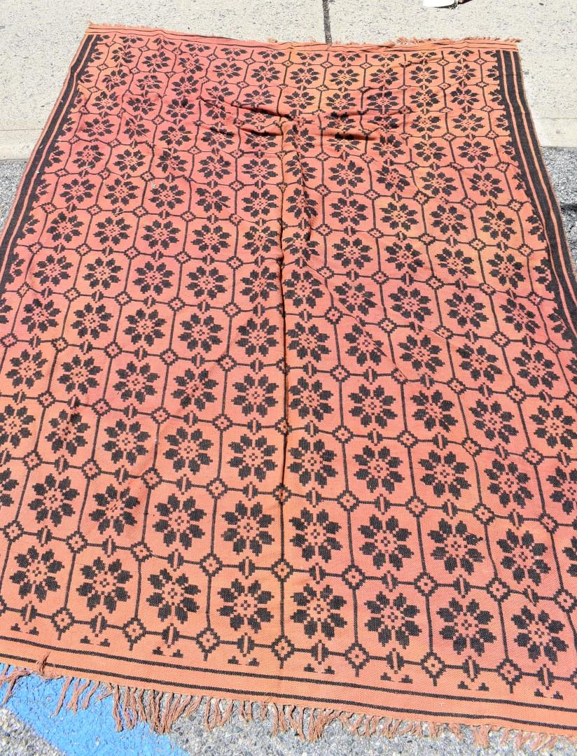 Unusual Reversible Kilim Carpet (1 of 4)