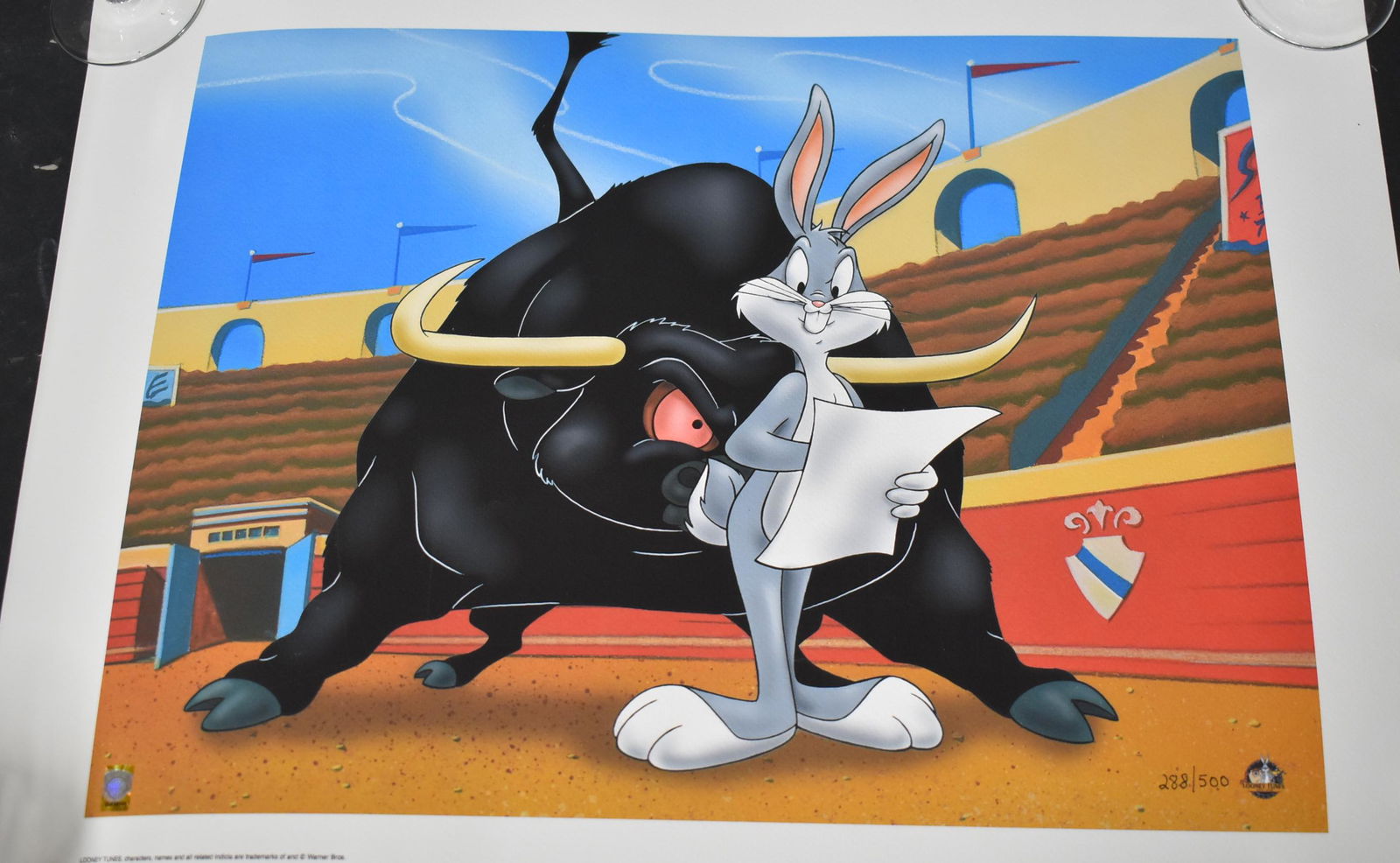 "Bully for Bugs" Looney Tunes Litho (1 of 3)