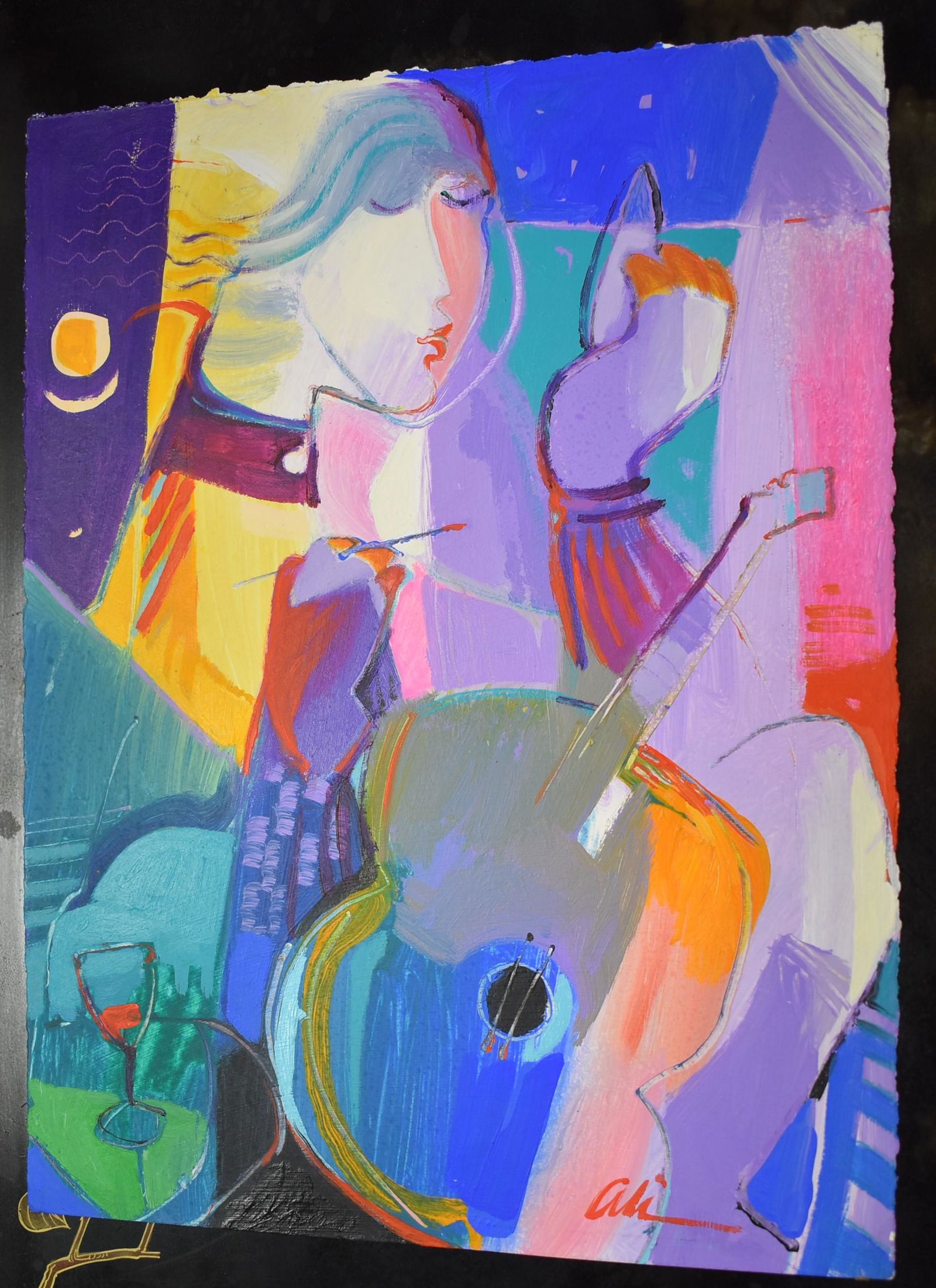 Ali Golkar Sgd. Serigraph (1 of 2)