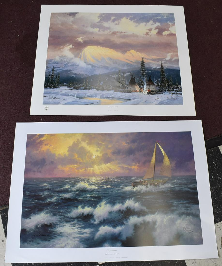 Thomas Kinkade Sgd Lithos (2) (1 of 2)
