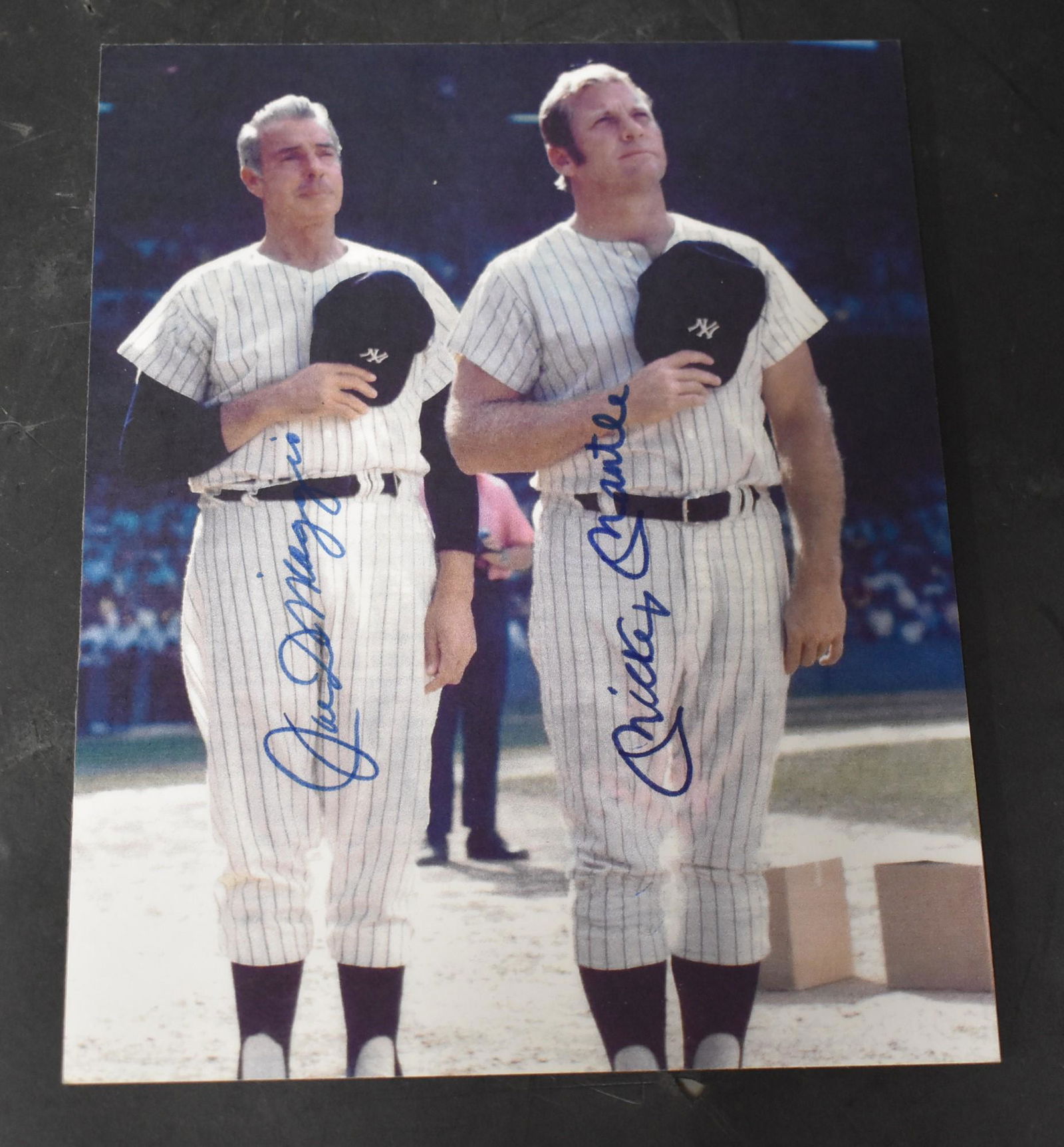DiMaggio & Mantle Autograph w/ COA (1 of 4)