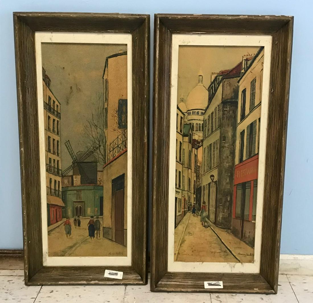 Maurice Utrillo Framed Prints (2) (1 of 3)