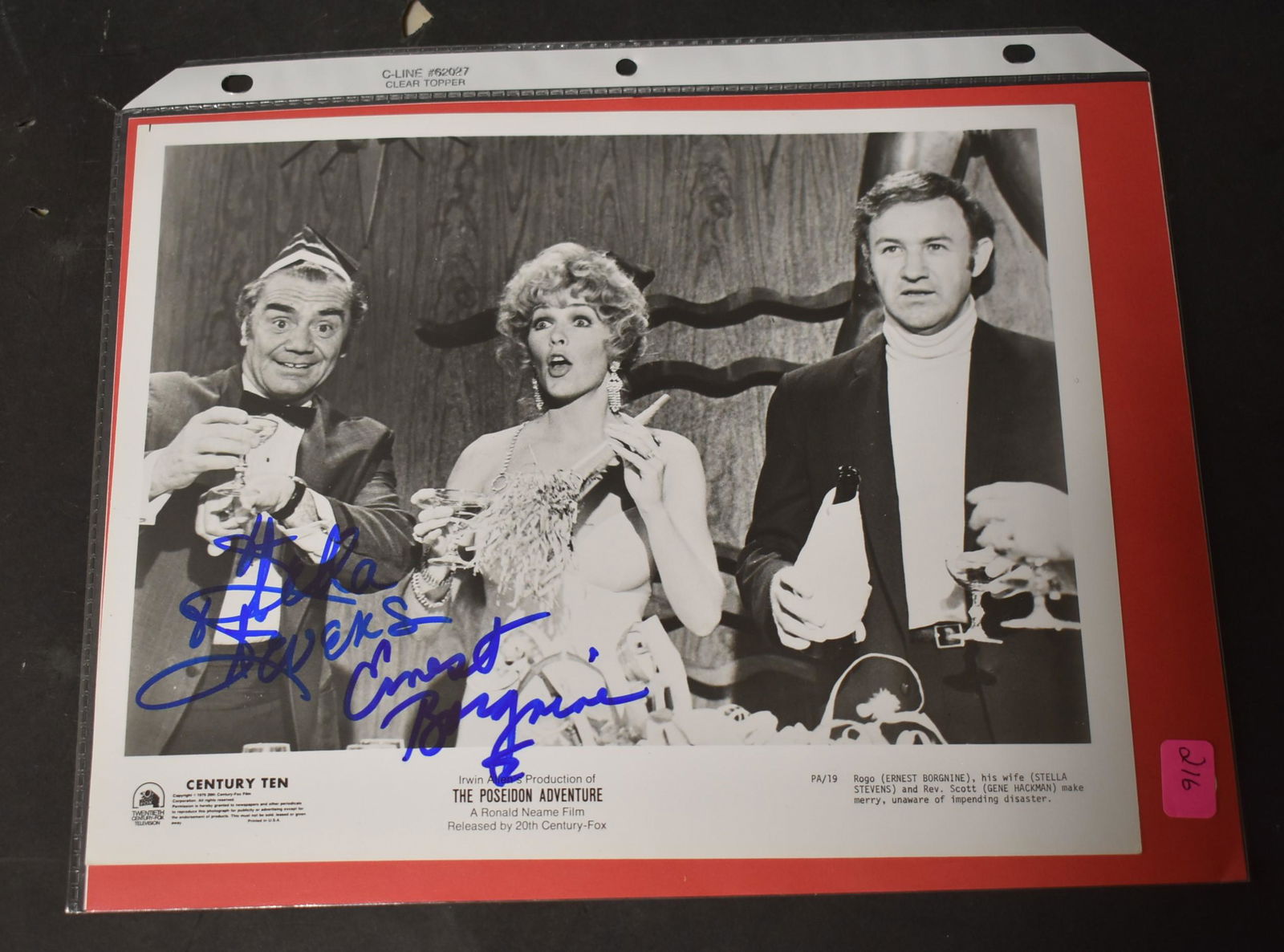 Ernest Borgnine & Stella Stevens Autographs (1 of 2)
