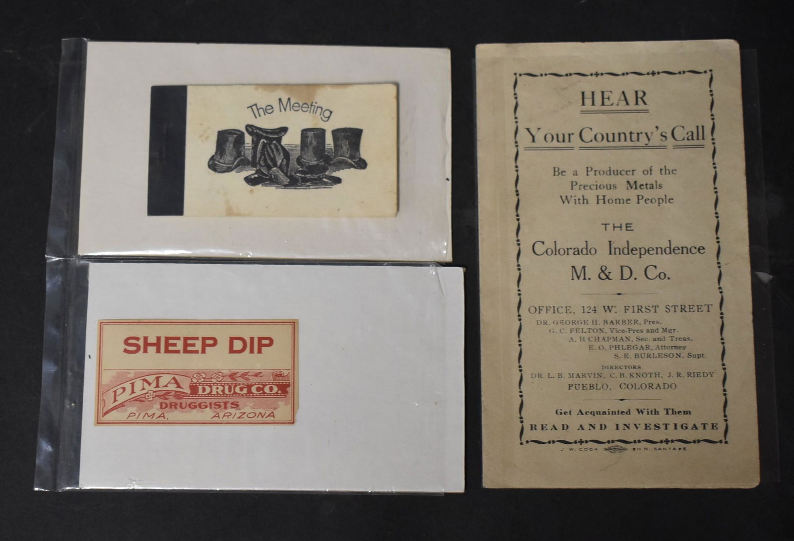 Ephemera Lot (3) (1 of 1)