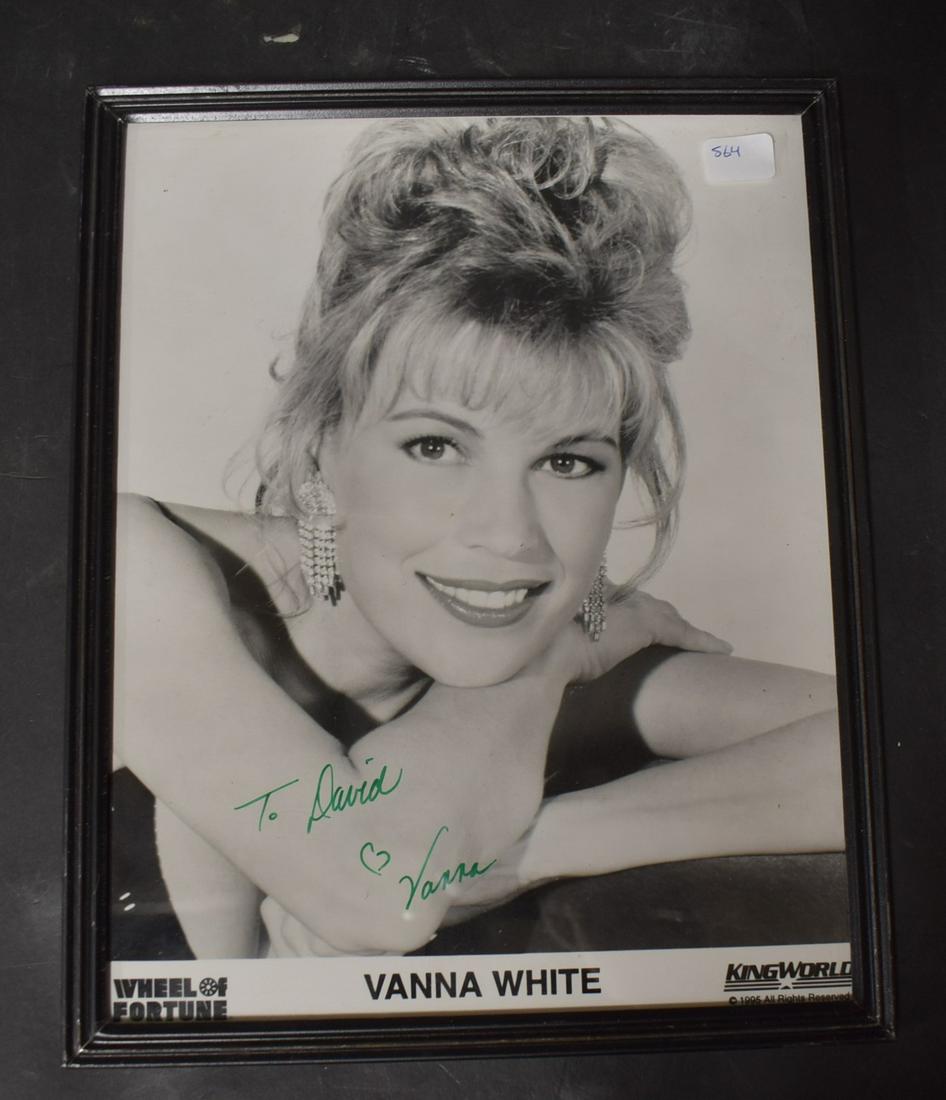 Signed Vanna White Photo (1 of 2)