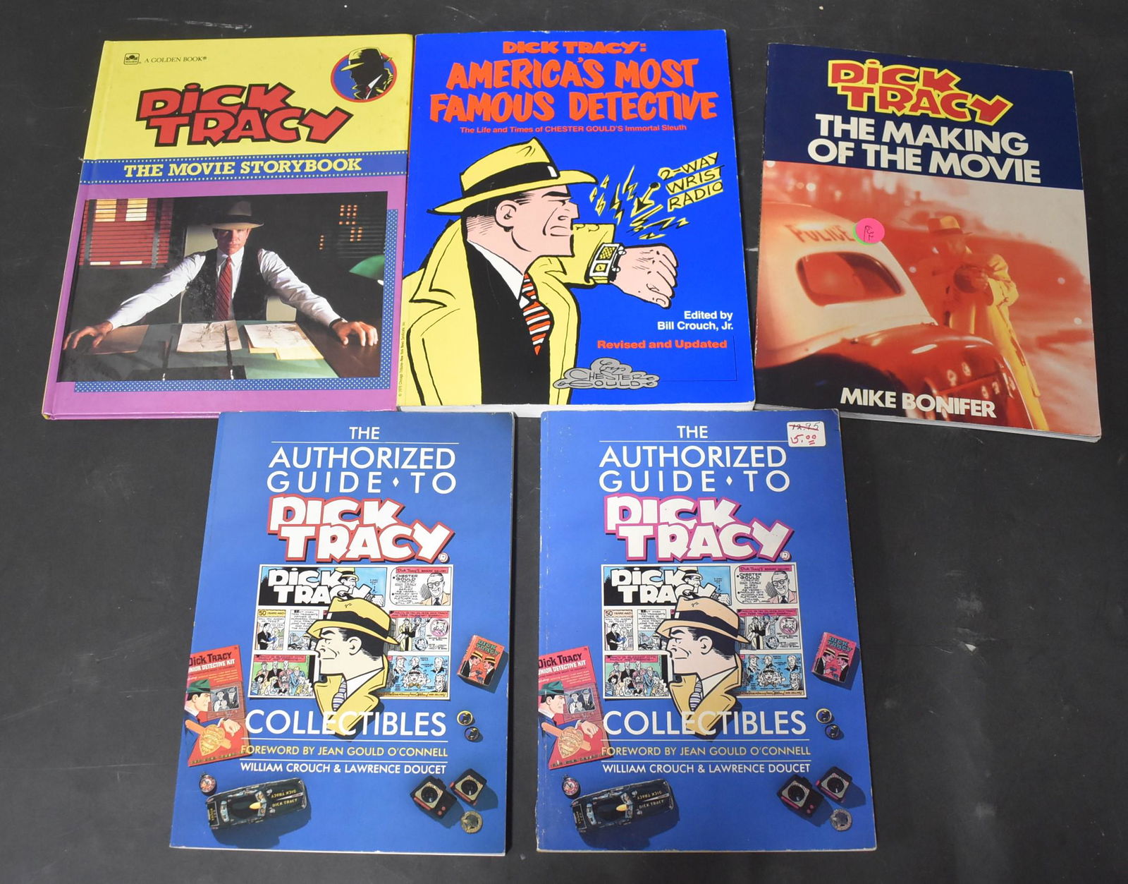 Collector's Lot of Dick Tracy Books (5) (1 of 1)
