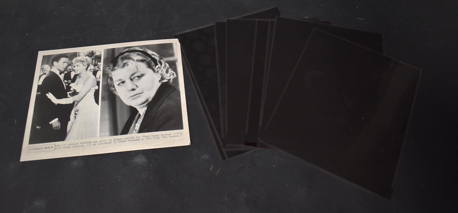 Frank Sinatra & Shelley Winters Negatives + Photo (9) (1 of 1)