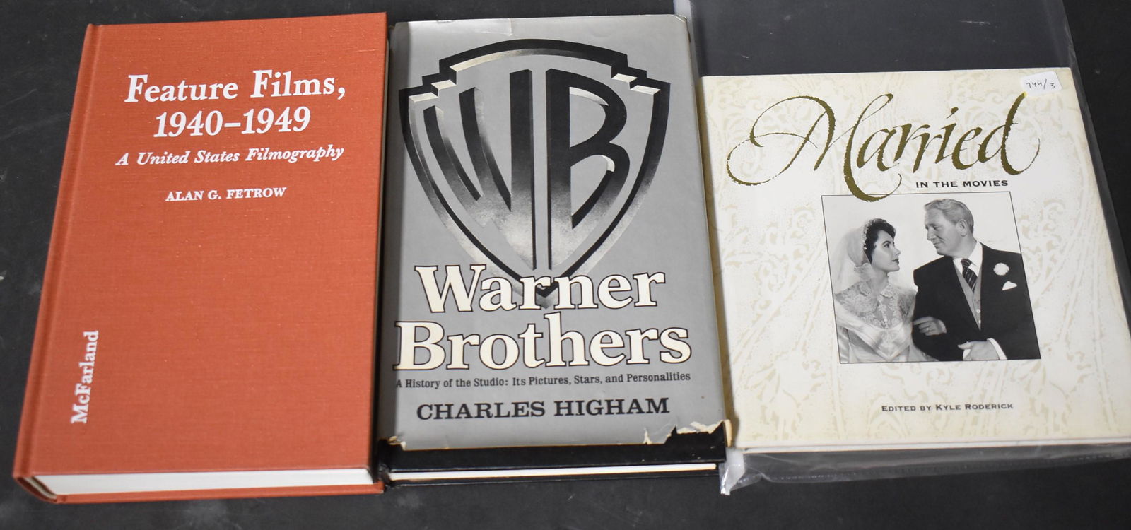 Collector's Lot of Hollywood Books (3) (1 of 2)