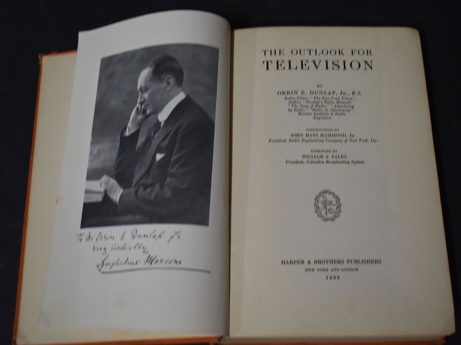 The Outlook For Television Book (1 of 2)