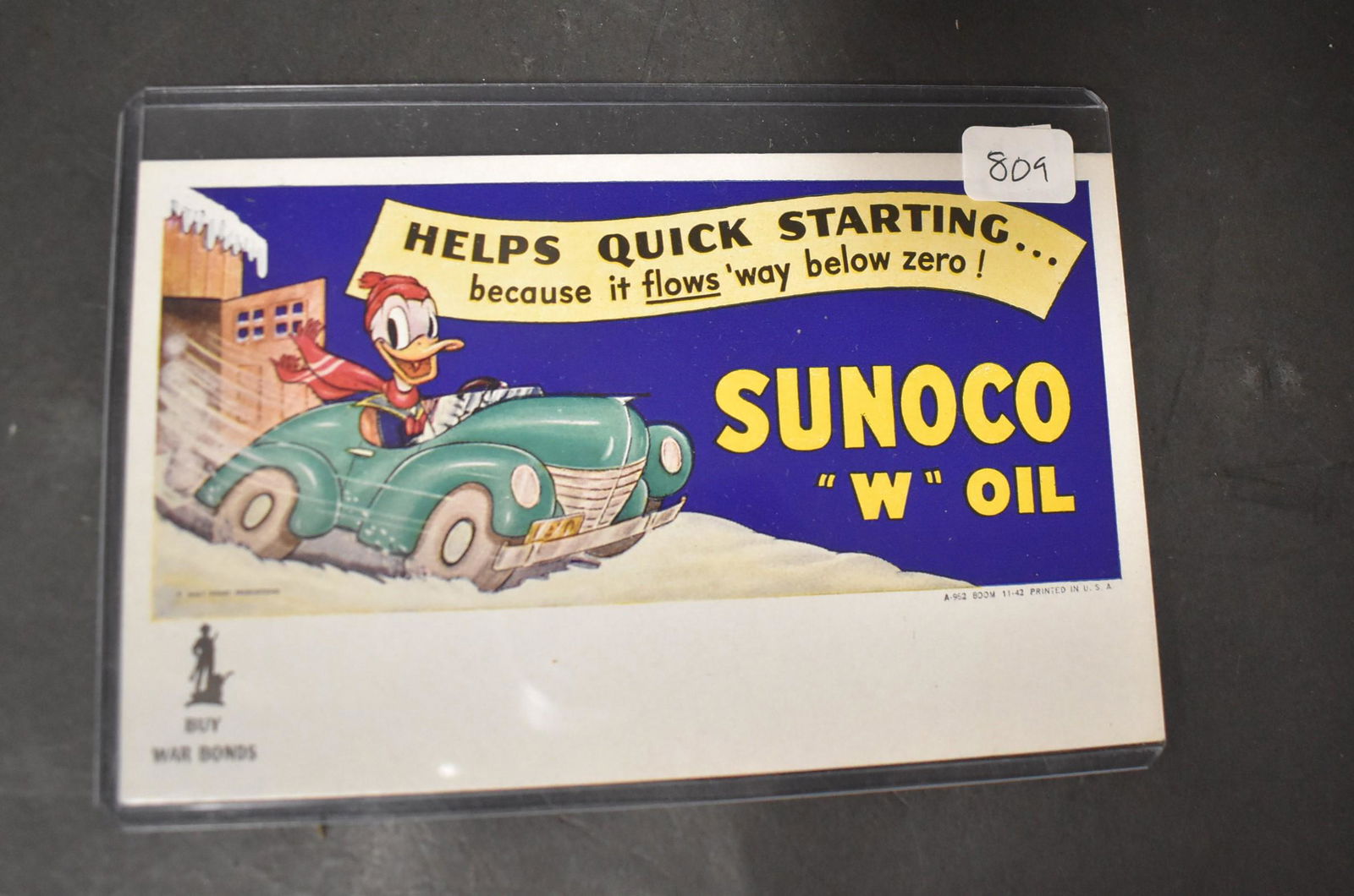 Donald Duck War Bond Ad for Sunoco (1 of 2)