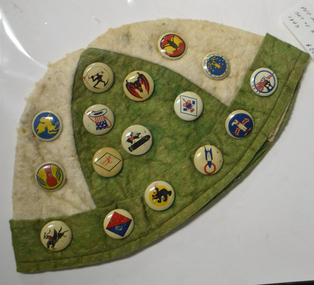 PEP Military Insignia Litho Buttons (36) (1 of 2)