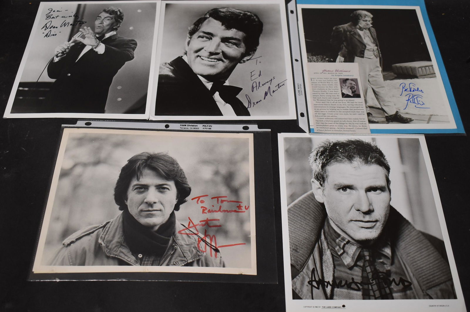 Autographed Hollywood Photos (6) (1 of 1)