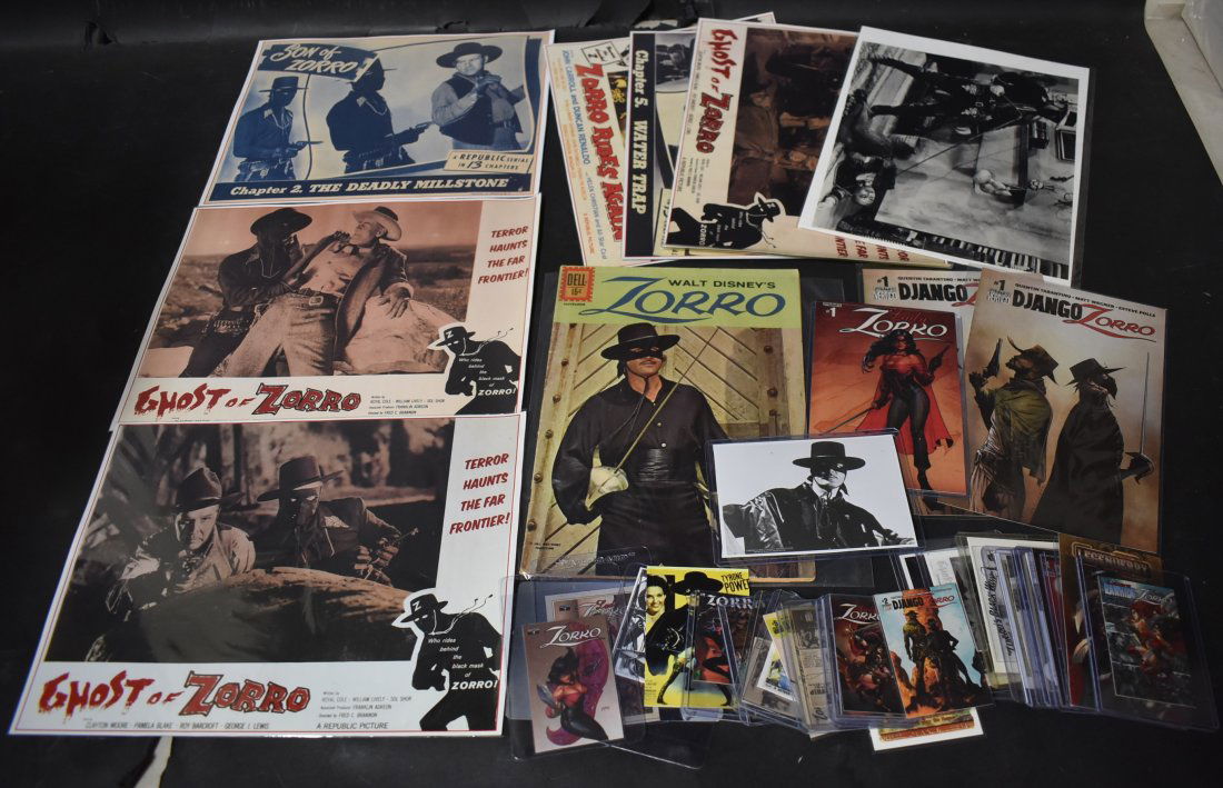 Large Collector's Lot of Zorro Ephemera (1 of 1)