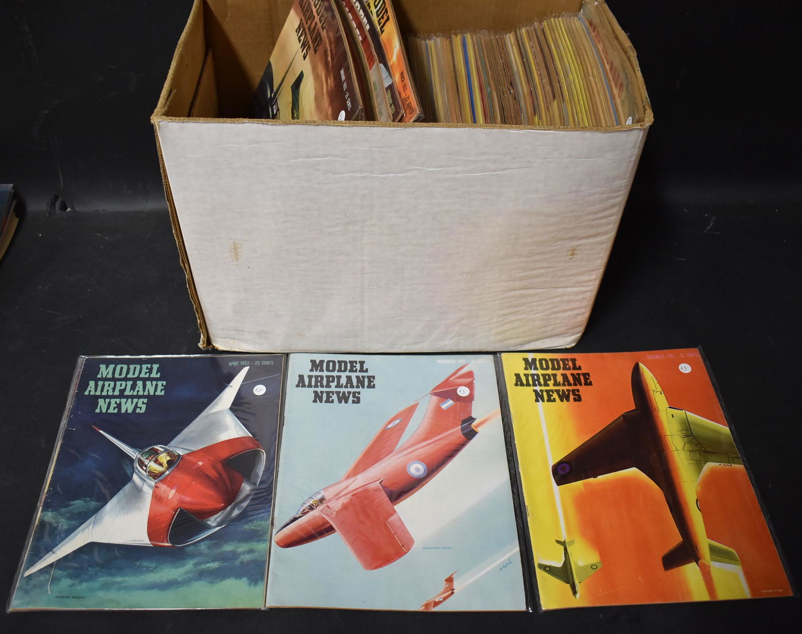 Lot of Model Airplane Magazines 1940s and 1950s (82) (1 of 2)