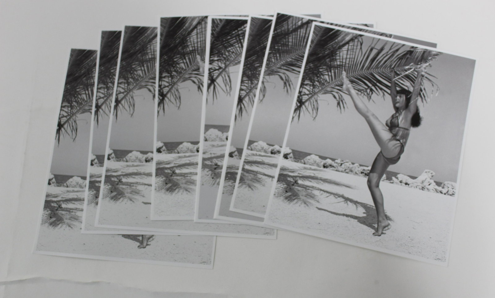 (11) 8 x10 Photos Bettie Page: 8x10 Double Stock. (11) Photos (5) Different Poses.