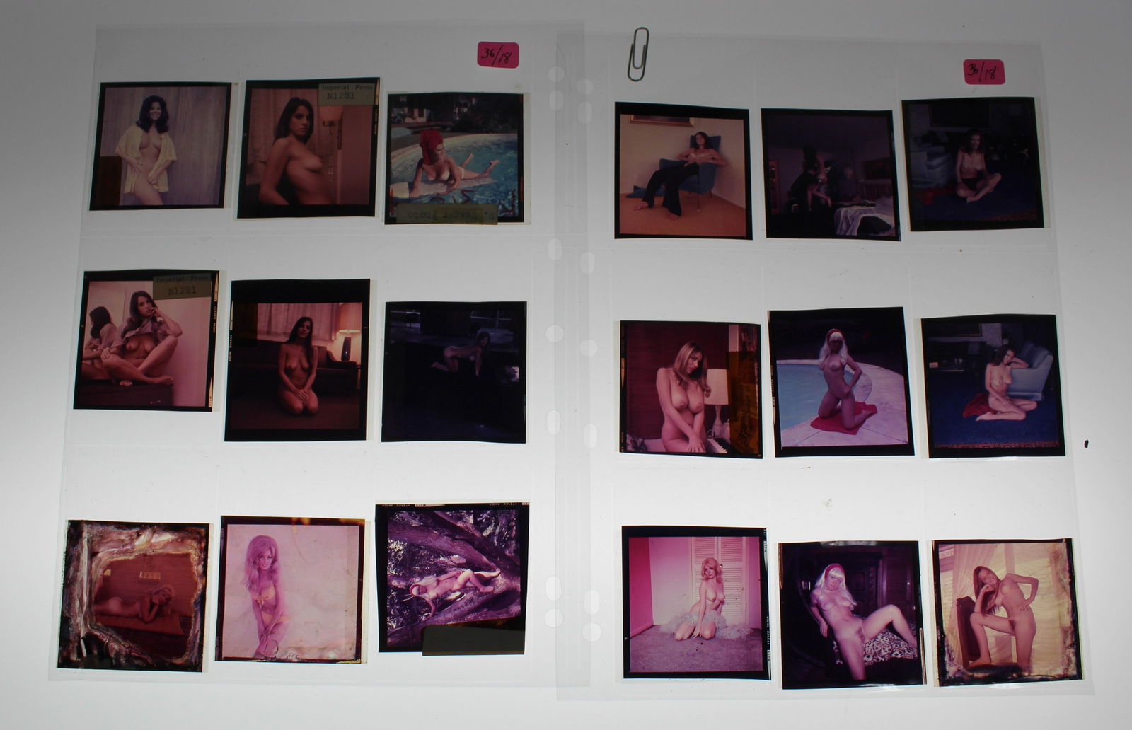 (18) Transparecies of Unidentified Models. (1 of 5)