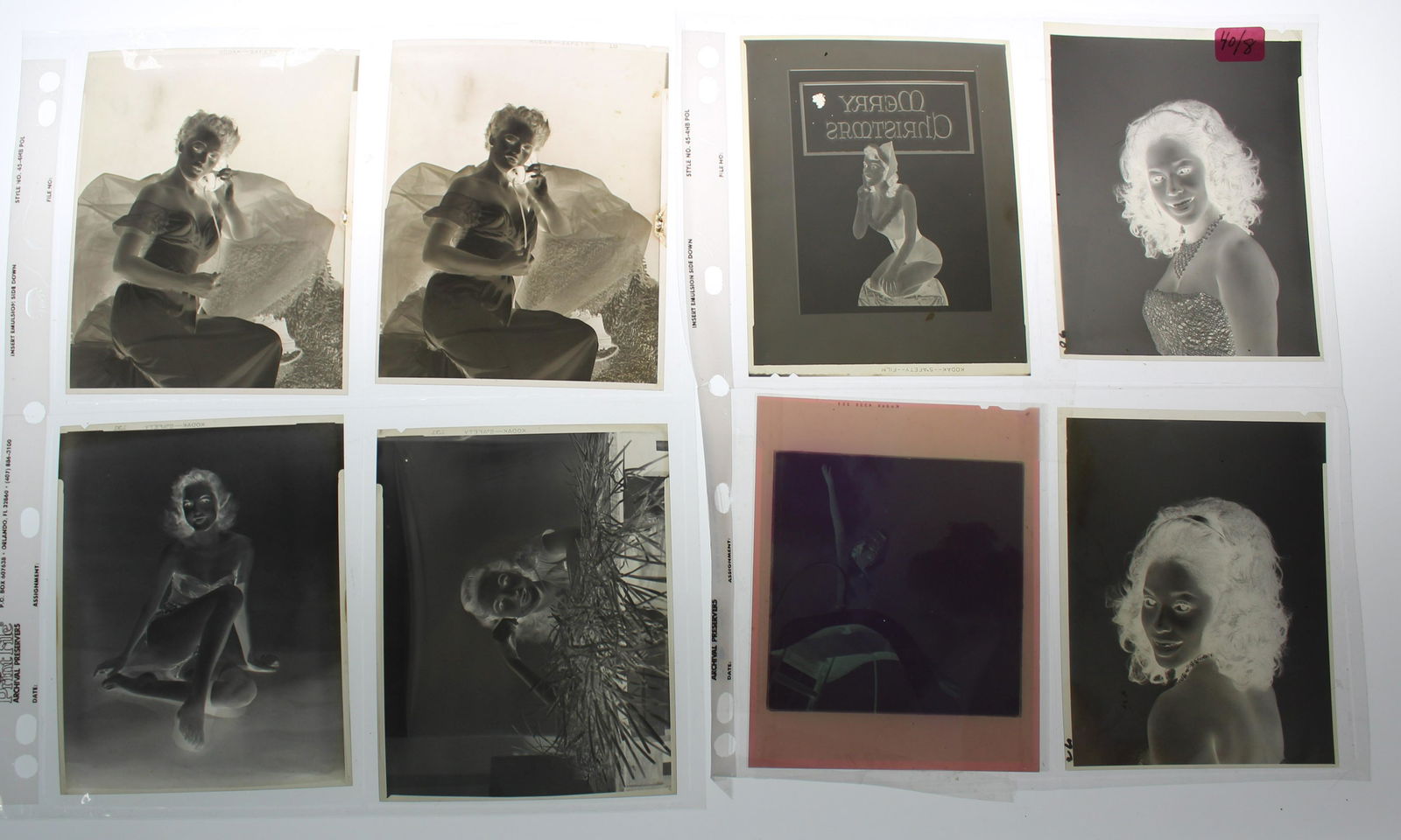 (8) 4x5 Negatives (1 of 3)