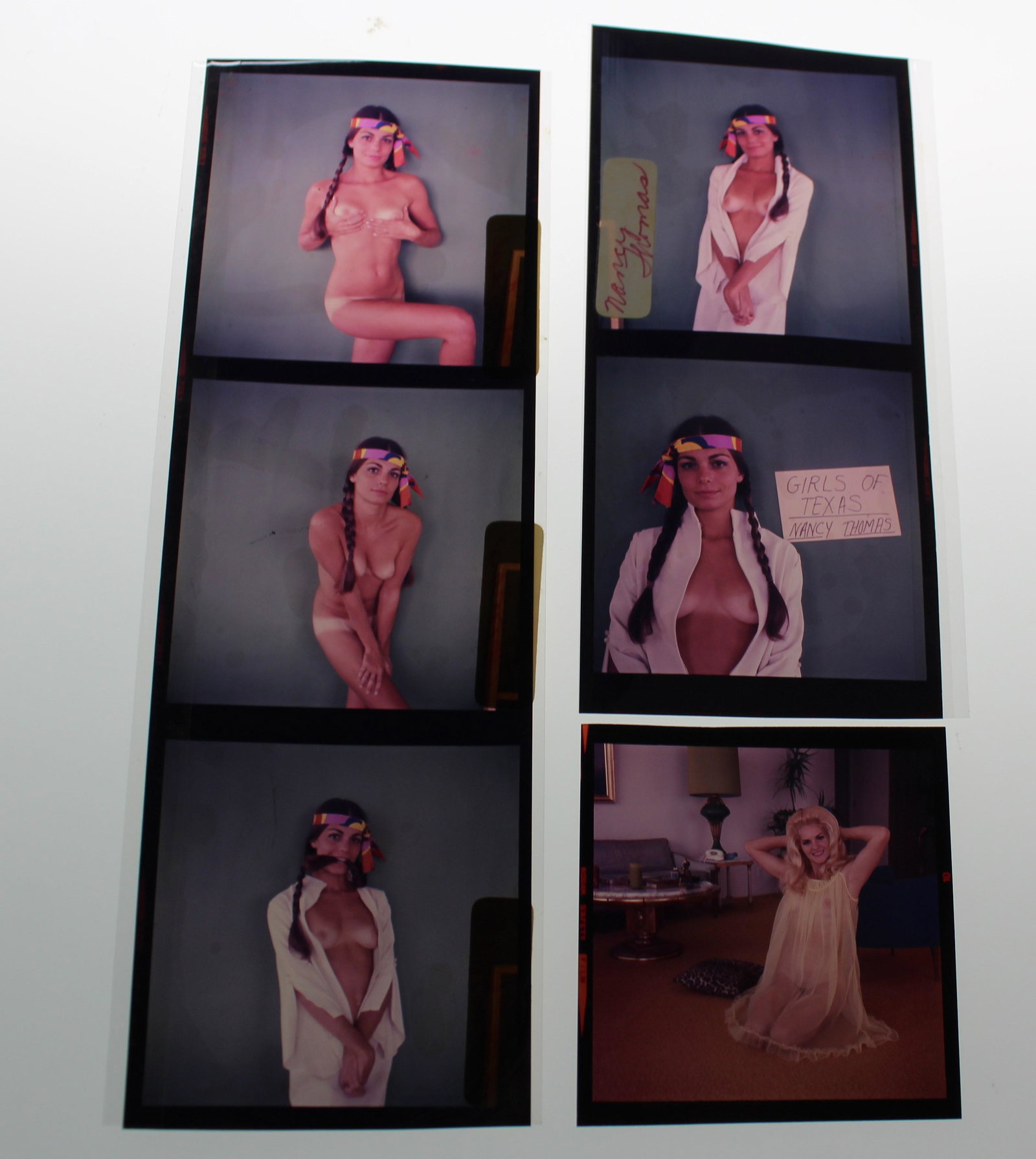 Nancy Thomas Negatives (5): Girls from Texas
