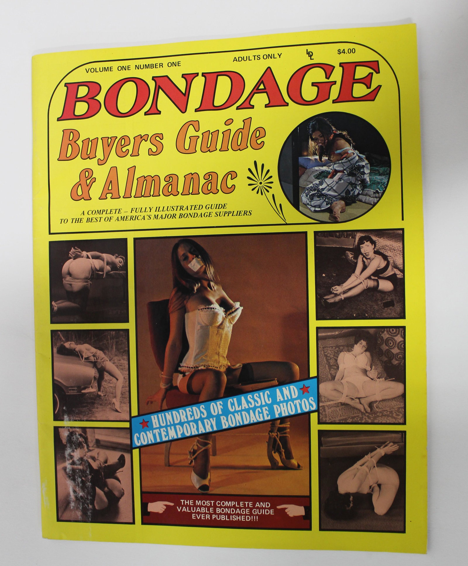 Bondage Buyers Guide & Almanac: Features Bettie Page. Volume 1 #1.