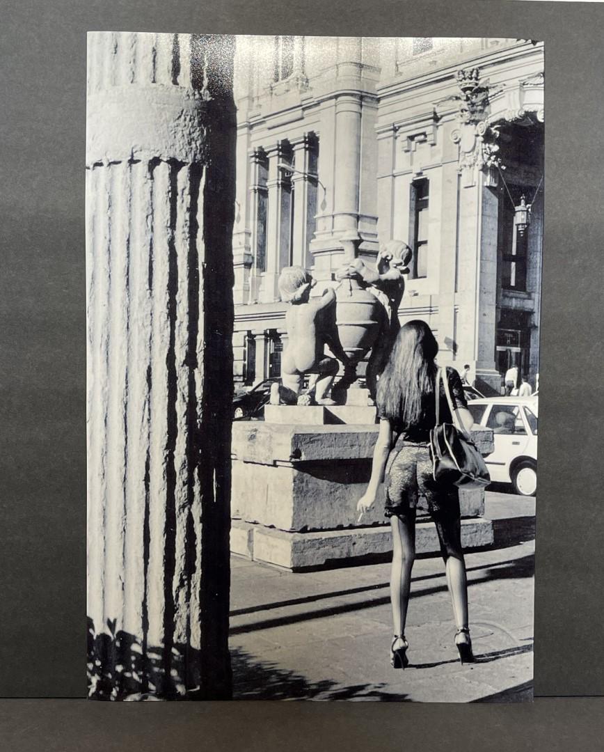 B&W Photo of Italian Model (1 of 2)