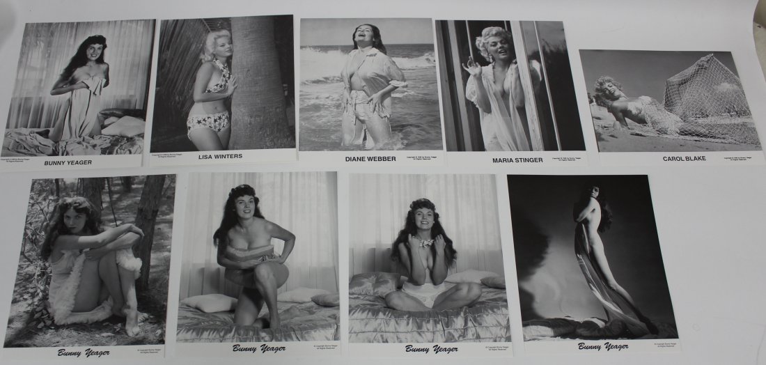 (100+) + Photos Bunny Yeager: 8x10 Photos (100)+ (8) Differant Poses. Self Portraits Of Bunny Yeager.