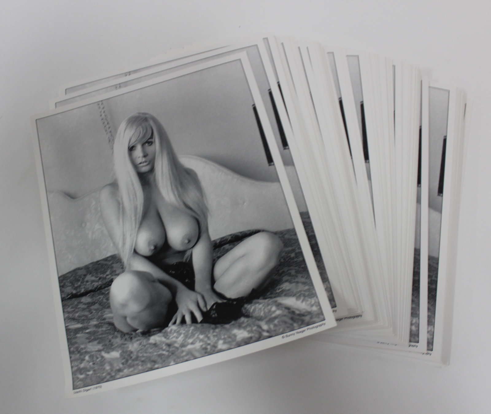 (100)+ Photos." Model Uschi Digart" 1970.: 8x10 Double Stock. (100)+ Photos. "Model Uschi Digart" 1970. All The Same Pose. By Bunny Yeager Photography.