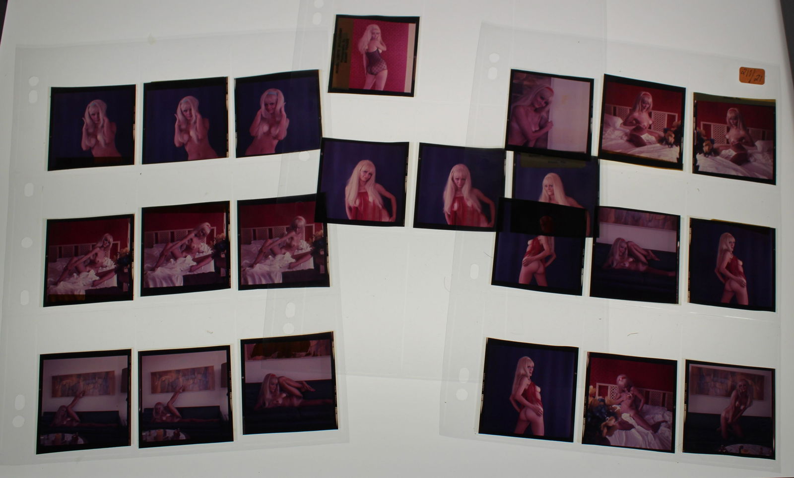 (21) Transparency's 3x3 . (1 of 4)