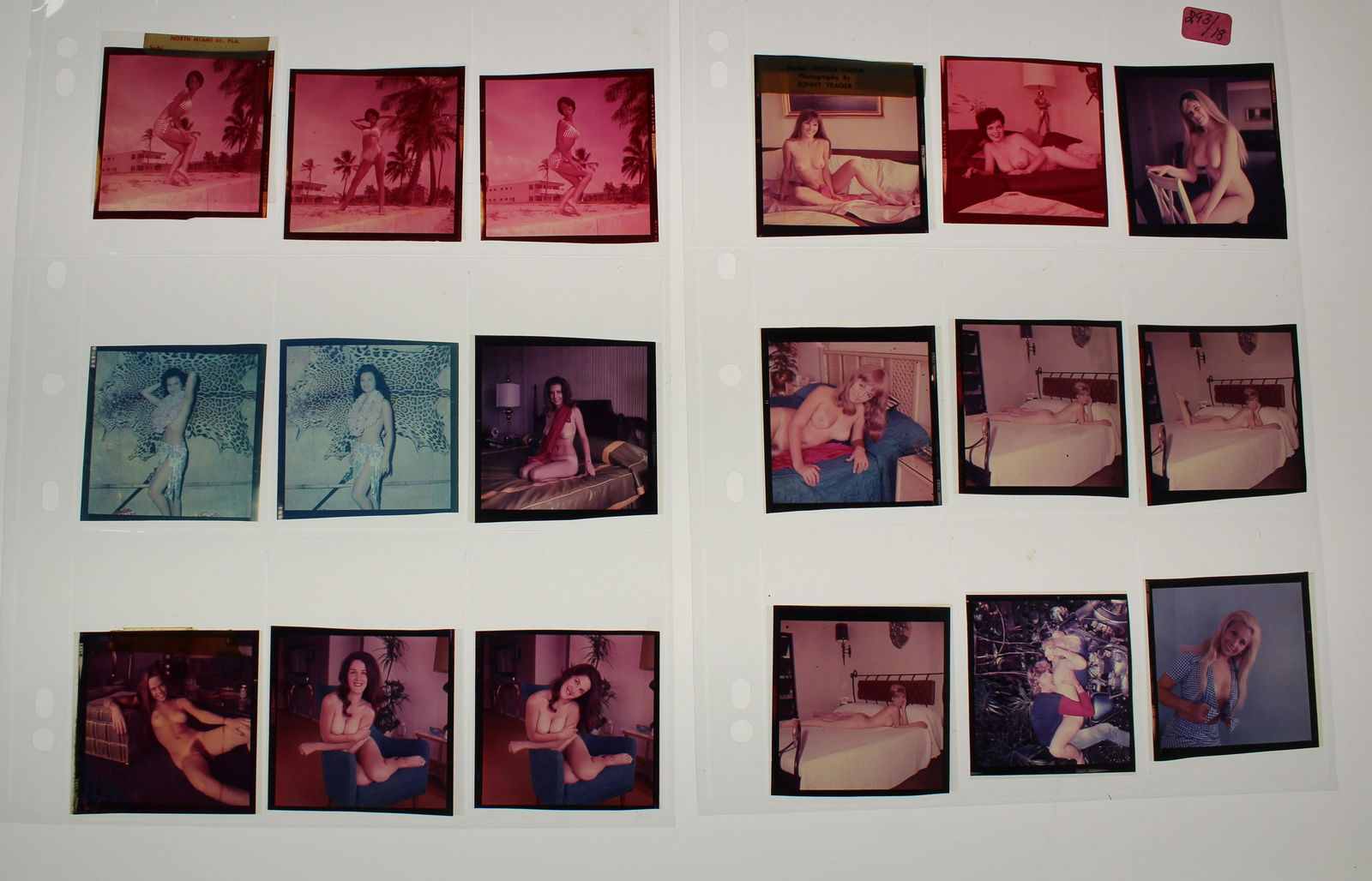 (18) Transparencies. 3x3 Mix Models (1 of 3)