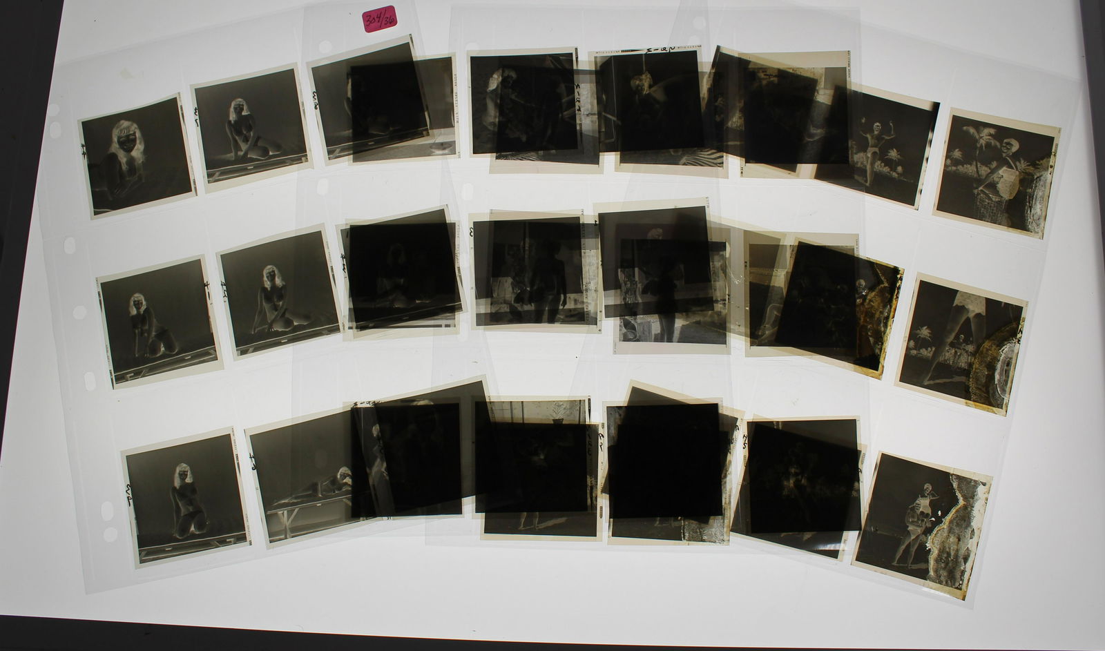 (36) 3x3 B&W Negatives. (1 of 5)