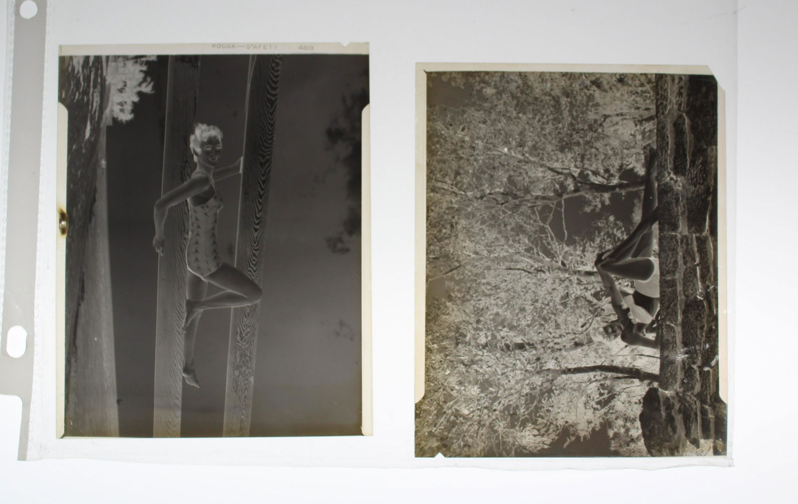 (2) 4x5 B&W Negatives. (1 of 2)