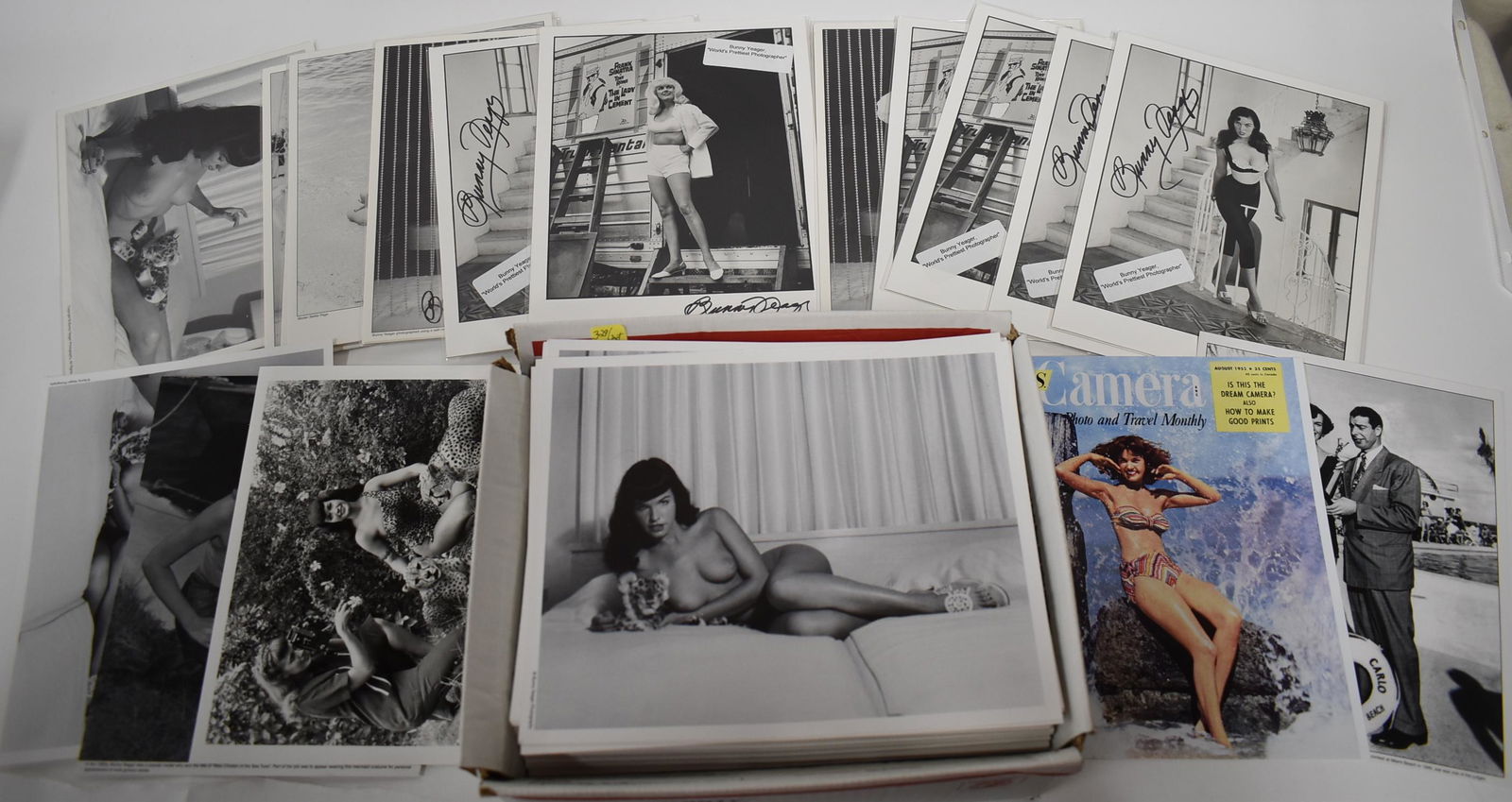 (200)+ 8x10 Photos. Bunny Yeager, Bettie Page .(8) (1 of 1)