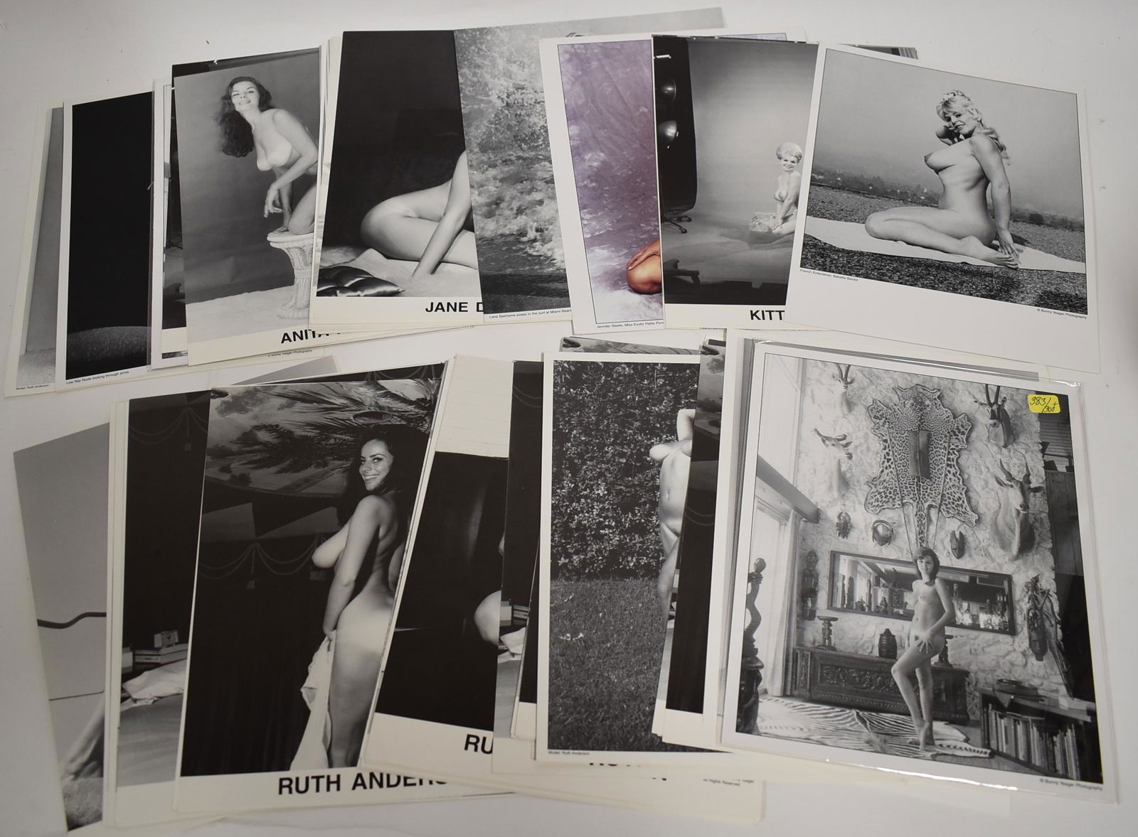 (300)+ 8x10 Photos Mix Models.(2) Sgd. (1 of 3)