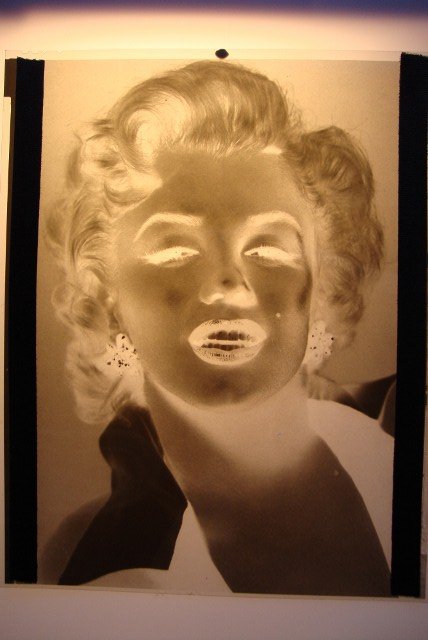 MARILYN MONROE NEGATIVES (11): close-up portrait c.1953 (1); Something's Gotta Give (1); Marilyn Monroe & Jane Russell - Gentlemen Prefer Blondes (Ad) 1953 (1); Marilyn Monroe & Charles Coburn, same film labled No. 6 (1); Marilyn M
