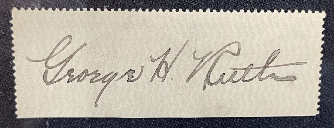 Babe Ruth Signed Check (George H. Ruth) (1 of 2)
