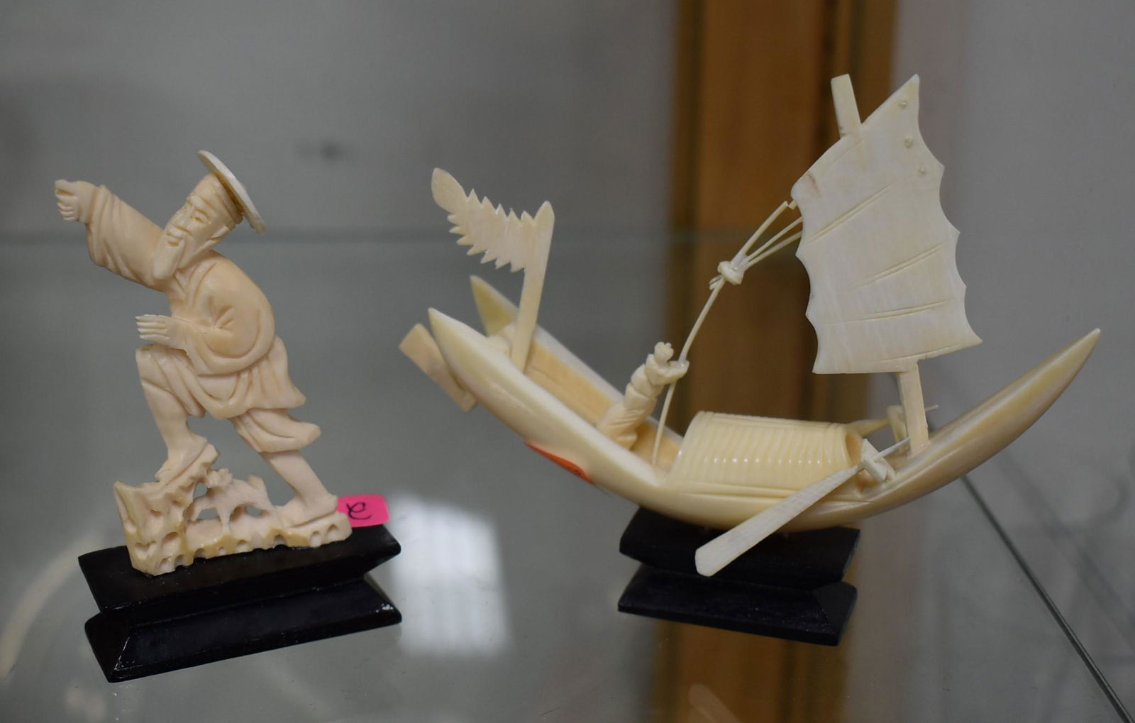 Oriental Carved Figures (2) (1 of 2)