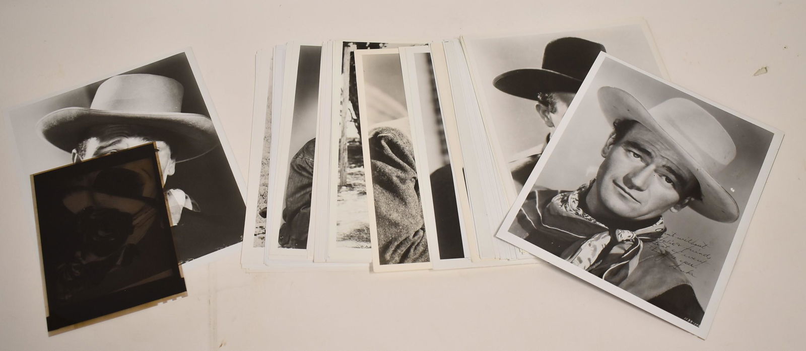 Collector's Lot of John Wayne Photos and Negatives (1 of 5)