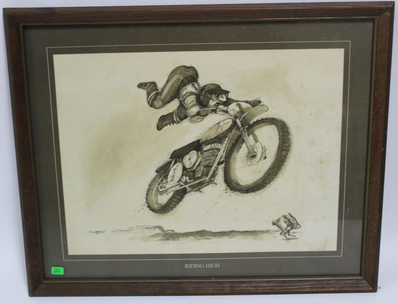 Gary Patterson Original Illust."Riding High" (1 of 3)