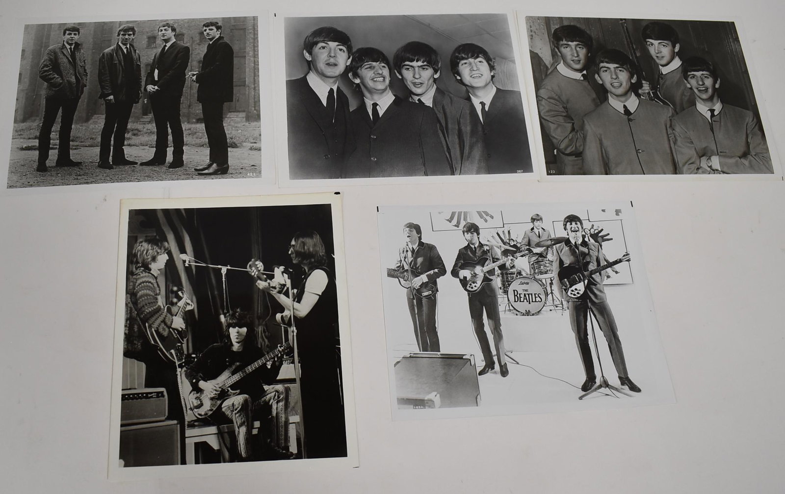 Beatles Photographs (5): All unique. 8 x 10.
